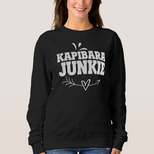 Sudadera Rodent para kapibara junkie (Anverso)