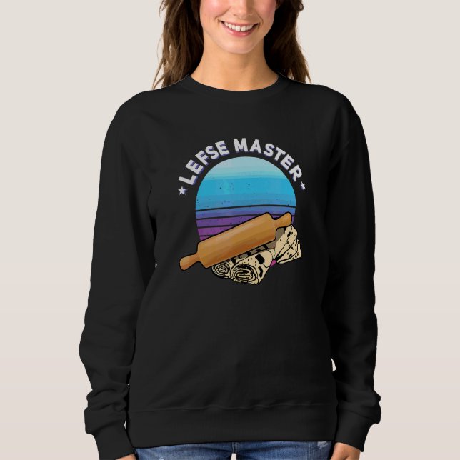 Sudadera Rodillo Cruzado Lefse Master para Pan Plano Norueg (Anverso)