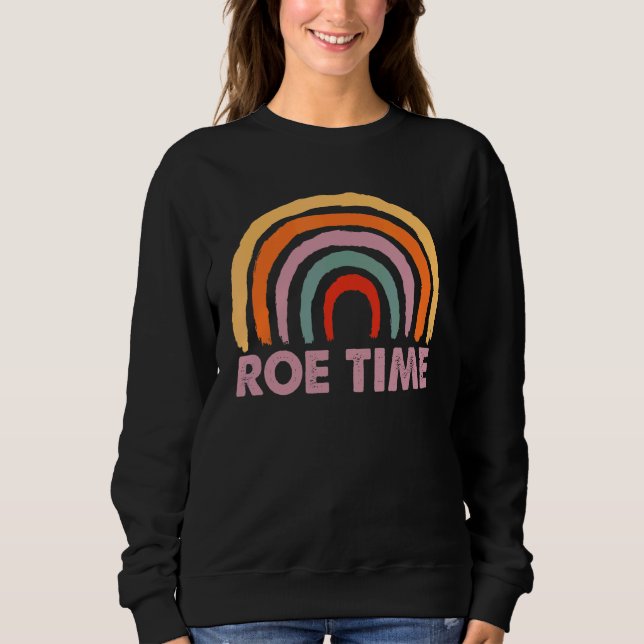 Sudadera Roe Time Roevember Derechos de la mujer (Anverso)