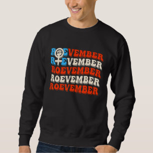 Sudadera Roevember Bandera Americana Feminismo 1973 Pro Ele