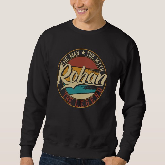 Sudadera Rohan The man the myth the legend (Anverso)