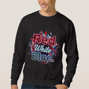 Sudadera Rojo Blanco Azul