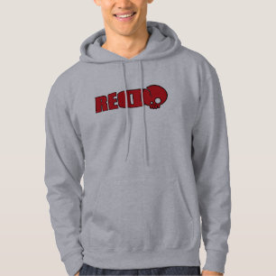 Sudadera Rojo grande, tinta de RedSkull