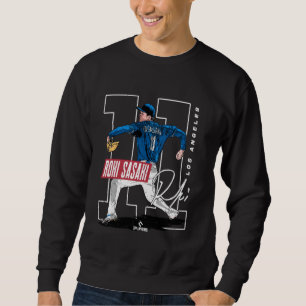 Sudadera Roki Sasaki  Los Angeles D MLB Jugadores de Béisbo