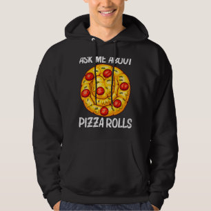 Sudadera Rol De Pizza Cute Para Hombres Pizza Comida