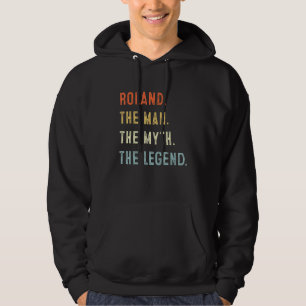 Sudadera Roland El hombre leyenda del mito padre, el día de