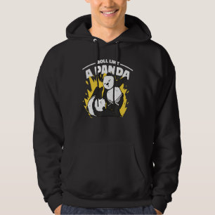 Sudadera Roll Like A Panda Bjj Grappling Jiu Jitsu Panda