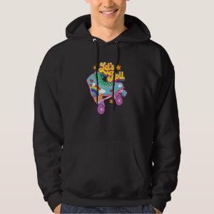 Sudadera Roll Roll Rollerskating Cute Roller Ska Retro Letu