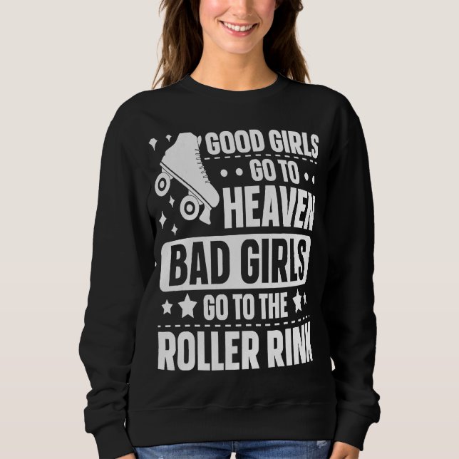 Sudadera Roller Derby for a Roller Derby Girl (Anverso)
