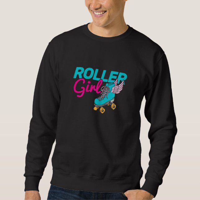 Sudadera Roller patinador de patinaje sobre ruedas Chica (Anverso)