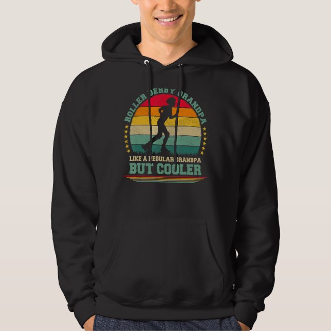 Sudadera Roller retro vintage derby abuelo (Anverso)