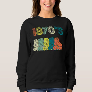 Sudadera Roller Skate Skating 70s Retro