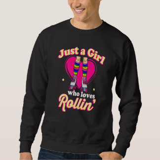 Sudadera Roller Skates  Rollerskating 70s Party Eighties Ou