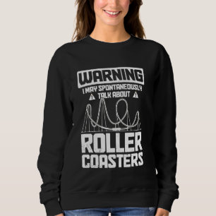 Sudadera Rollercoaster diversion Park Funny Roller Coaster