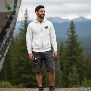 Sudadera Rollercoaster Theme Park Ride Mens Full Zip