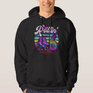 Sudadera Rollin' en 6 Roller Skating Rink 6Cumpleaños Pa