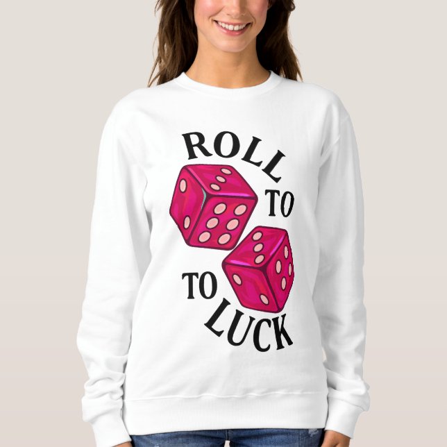 Sudadera Rollo a la suerte - Neon Dice Hoodie (Anverso)