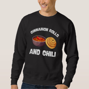 Sudadera Rollo De Canela Y Bares De Cine - Chipotle Chili
