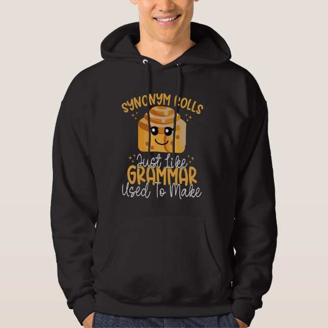 Sudadera Rollos de sinónimo como la gramática utilizada par (Anverso)