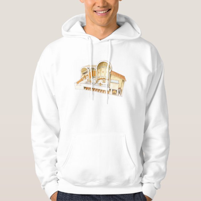 Sudadera Roma. Baños privados (Anverso)