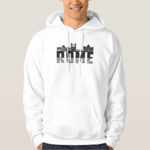 Sudadera Roma Italia City Skyline Cityscape Idea de regalo