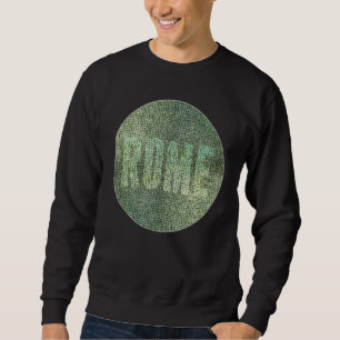 Sudadera Roma Roma Mosaico italiano Estilo Romano