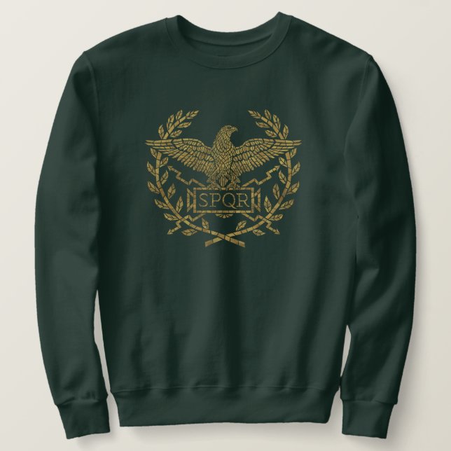 Sudadera Roman Empire Eagle Mosaic Emblem (Anverso del diseño)