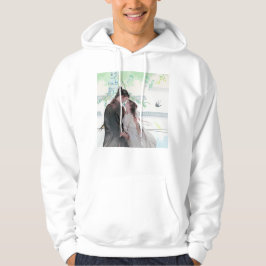 Sudadera Romance de Loto: Amor Eterno en Hanfu