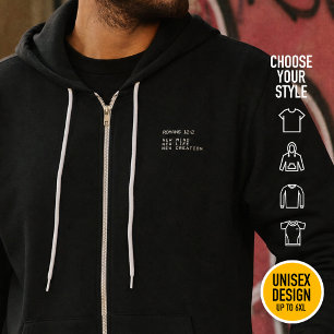 Sudadera Romanos 12:2 No se amolden al mundo actual, sino s