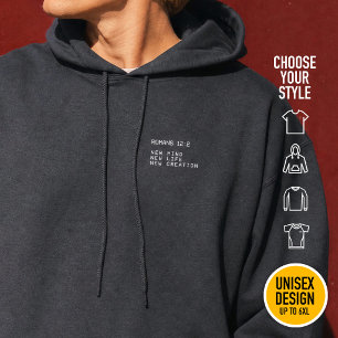 Sudadera Romanos 12:2 No se amolden al mundo actual, sino s