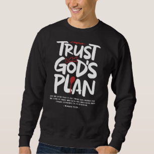Sudadera Romanos 828 confían en la planta de Dios
