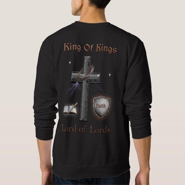 Sudadera Romanos 8:28 (Reverso)