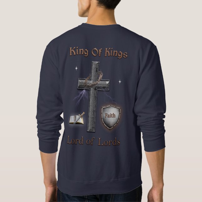 Sudadera Romanos 8:28 (Reverso)
