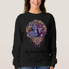 Sudadera Romantic Crystal Animals Custom Couple