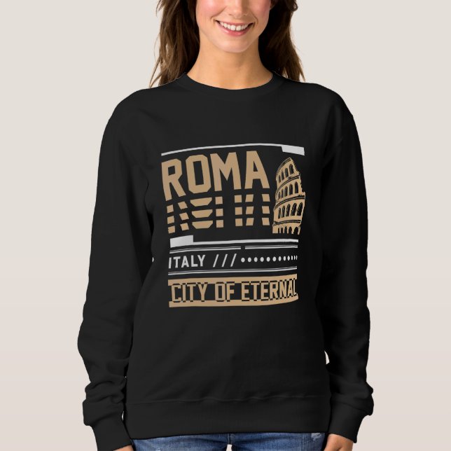 Sudadera Rome Roma Italy (Anverso)