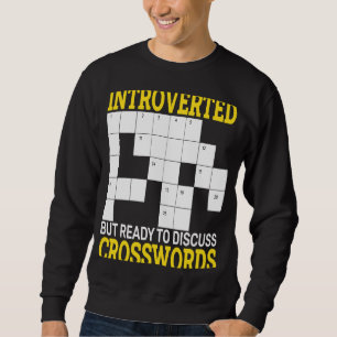 Sudadera rompecabezas cruzado introducido pero listo para d