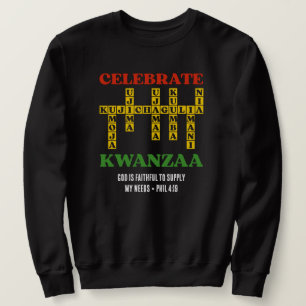 Sudadera Rompecabezas personalizado de Celebración KWANZAA