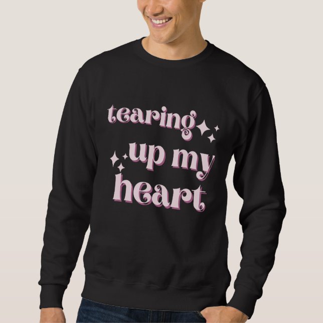 Sudadera Rompiendo mi corazón (Anverso)