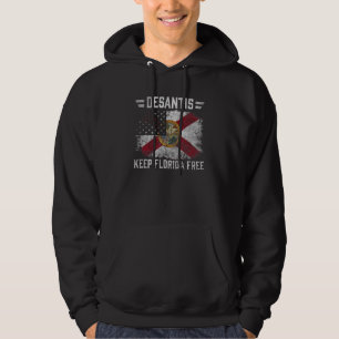 Sudadera Ron DeSantis Mantenga Florida Libre Gobernador de