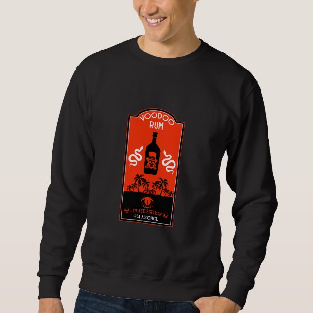 Sudadera Ron Vudú del Caribe (Anverso)