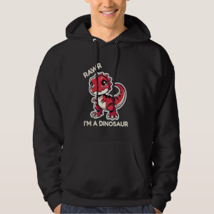 Sudadera Roooar soy un monstruo T-Rex de dibujos animados d