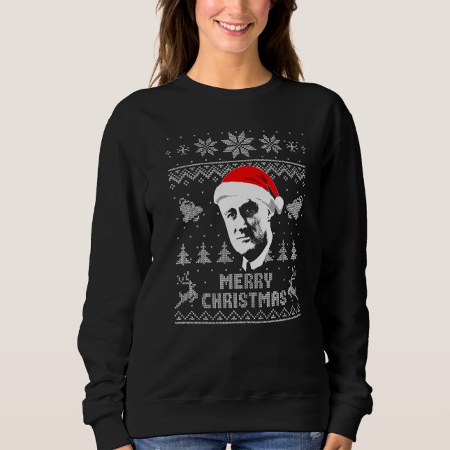 Sudadera Roosevelt Merry Christmas (Anverso)