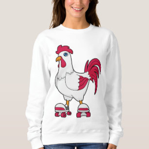Sudadera Rooster en patinaje en línea con patines de patina