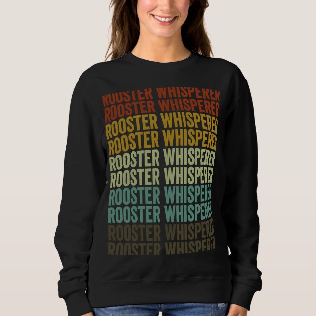 Sudadera Rooster Whisperer Rooster Chicken (Anverso)