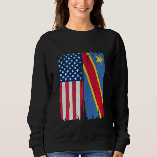 Sudadera Roots de bandera democrática de los EUA en el Cong