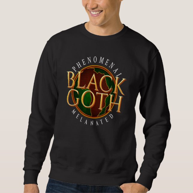 Sudadera Ropa Afro Punk para Godos Afroamericanos (Anverso)