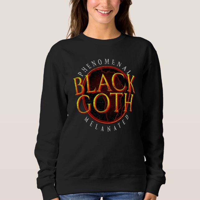 Sudadera Ropa Afro Punk para Godos Afroamericanos 6 (Anverso)