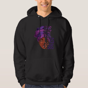 Sudadera Ropa Afroamericana Jesús Cristiana Mujer Negra