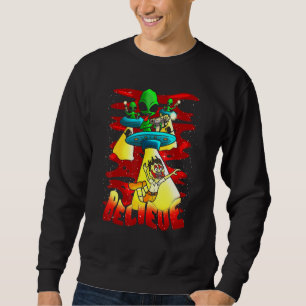 Sudadera Ropa alienígena Parece Creer
