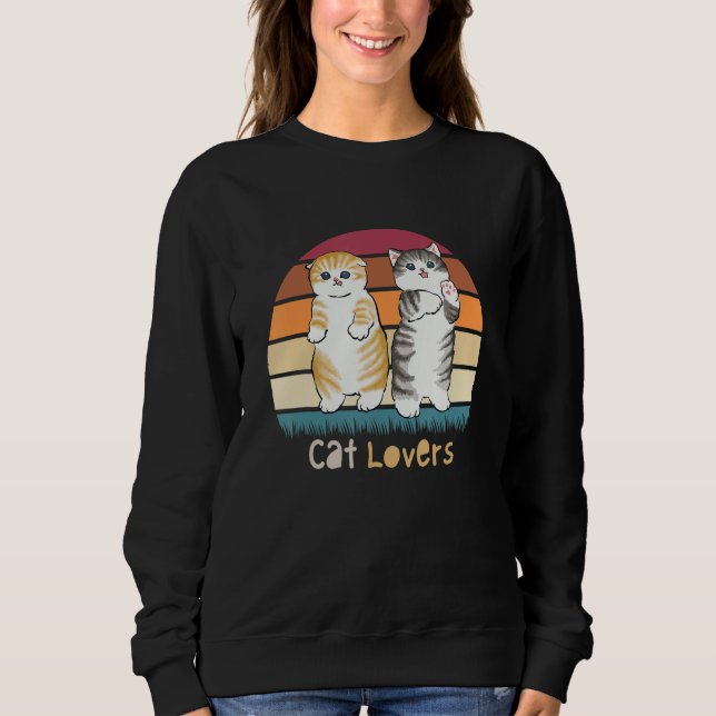 Sudadera Ropa ArtCat Gato Gato (Anverso)